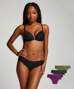 3-Pack Classics Slip - Purple