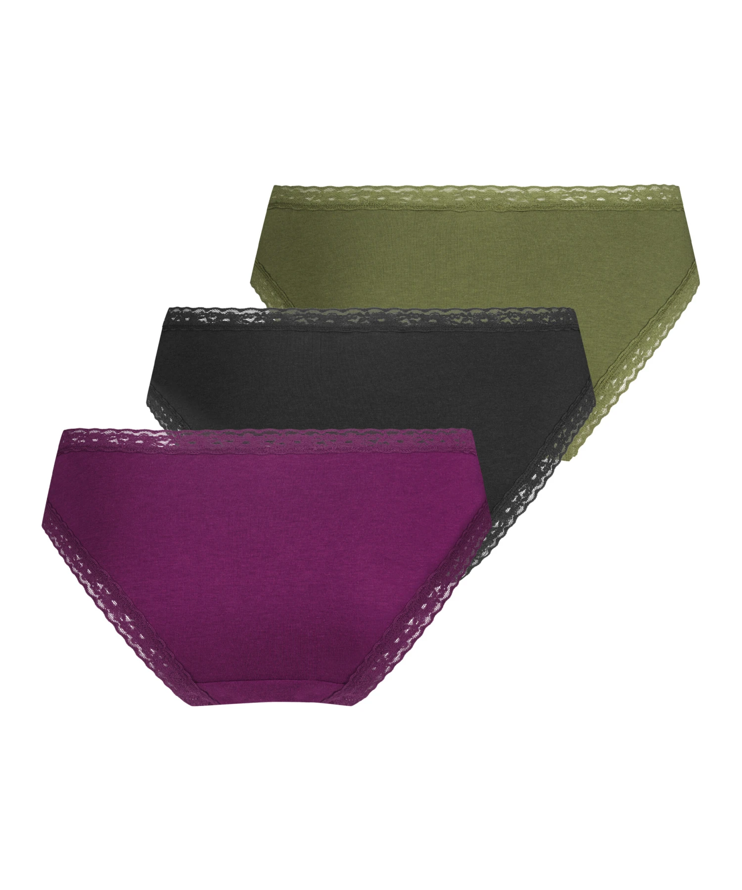 3-Pack Classics Slip - Purple 5 3-Pack Classics Slip - Purple - Image 5