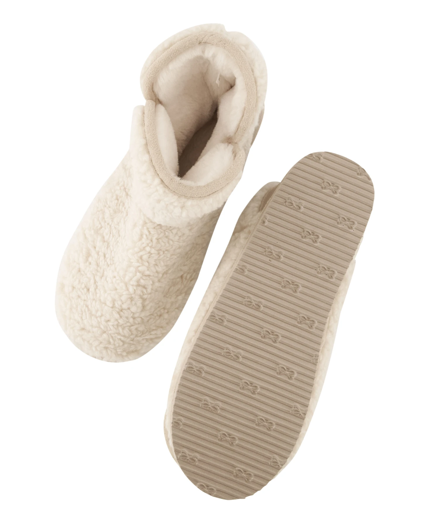 Teddy Slippers Boot - Beige 3 Teddy Slippers Boot - Beige - Image 3