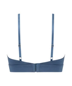 Lidia Padded Non-Wired Bra - Blue -Deals Bare Bralettes Store 203861 6