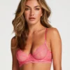 Isabelle Non-Padded Underwired Bra - Pink