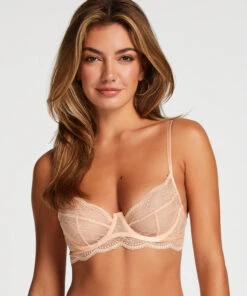 Isabelle Non-Padded Underwired Bra - Orange