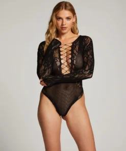Statement Bodysuit - Black