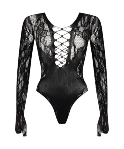 Statement Bodysuit - Black -Deals Bare Bralettes Store 204026 5 scaled