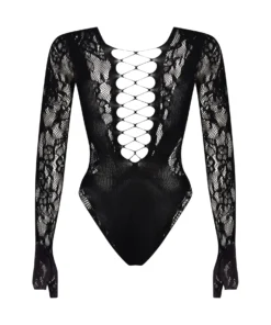 Statement Bodysuit - Black -Deals Bare Bralettes Store 204026 6 scaled