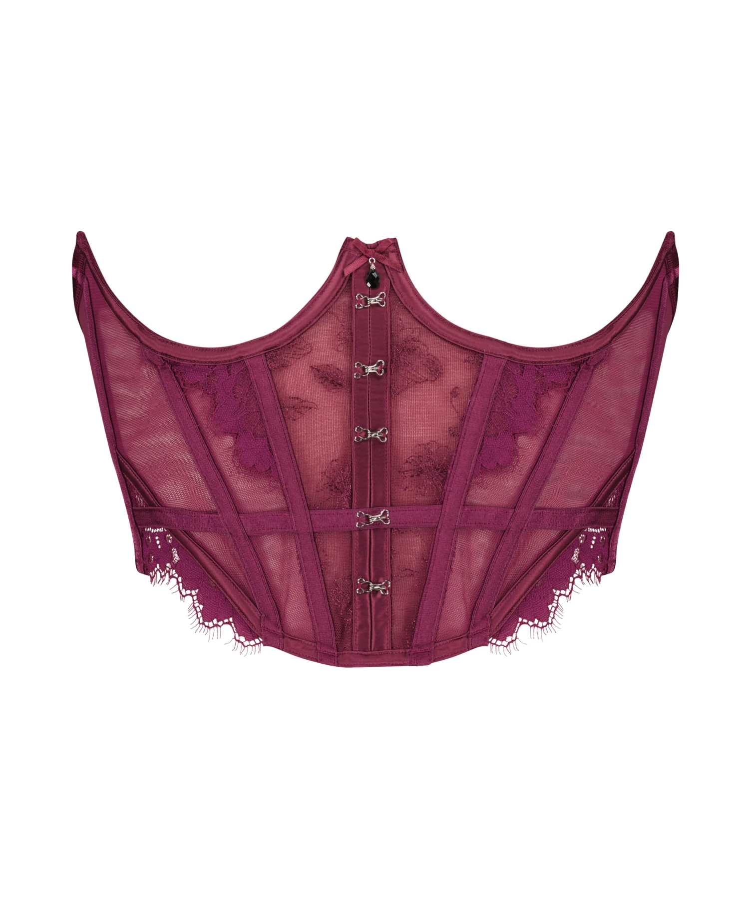 Sia Cupless Bustier - Designer Collection - Purple 5 Sia Cupless Bustier - Designer Collection - Purple - Image 5