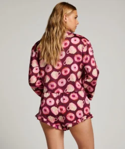 Satin Long-Sleeved Jacket - Purple -Deals Bare Bralettes Store 204110 4 scaled