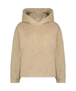 Snuggle Hoodie Fleece - Beige -Deals Bare Bralettes Store 204181 5