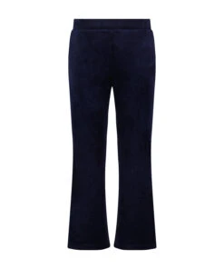 Velours Pyjama Pants - Blue -Deals Bare Bralettes Store 204213 5