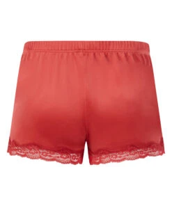 Velvet Lace Shorts - Red -Deals Bare Bralettes Store 204235 6