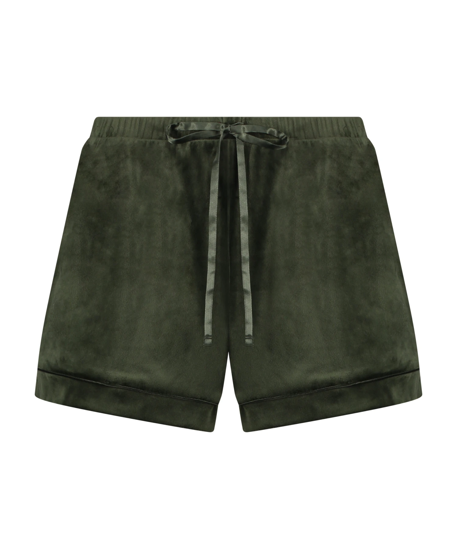 Velvet Shorts - Green 4 Velvet Shorts - Green - Image 4