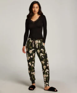 Jersey Pyjama Pants - Black