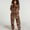 Flannel Fleece Onesie - Beige