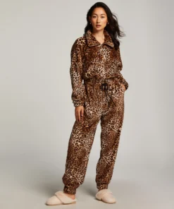 Flannel Fleece Onesie - Beige -Deals Bare Bralettes Store 204241 3 scaled