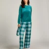 Pyjamaset With Bag - Blue