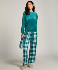 Pyjamaset With Bag - Blue