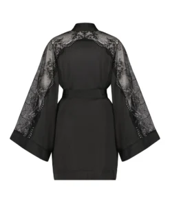 Donna Satin Kimono - Black 13 Donna Satin Kimono - Black -Deals Bare Bralettes Store 204254 6 scaled
