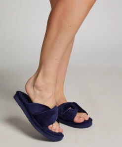 Twisted Kate Slippers - Blue
