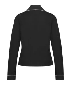 Essential Jersey Long-Sleeved Jacket - Black -Deals Bare Bralettes Store 204394 6