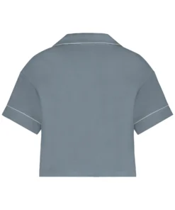 Essential Jersey Short-Sleeved Jacket - Blue -Deals Bare Bralettes Store 204398 6 scaled