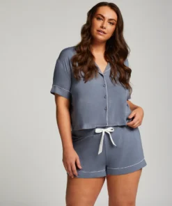 Essential Jersey Short - Blue -Deals Bare Bralettes Store 204406 12 scaled