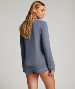 Essential Jersey Short - Blue -Deals Bare Bralettes Store 204406 4 scaled