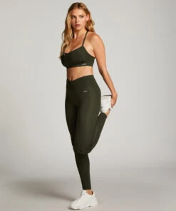 HKMX The Nadi Sports Bra Level 1 - Green -Deals Bare Bralettes Store 204447 3