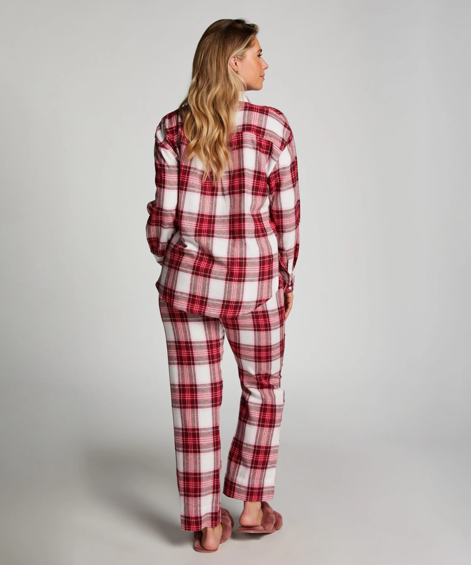 Tall Flannel Pyjama Pants - Pink 4 Tall Flannel Pyjama Pants - Pink - Image 4