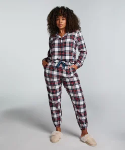 Twill Pyjama Set - White