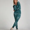 Henly Slim Onesie - Green