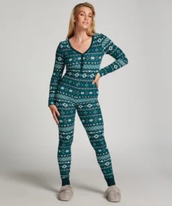 Henly Slim Onesie - Green -Deals Bare Bralettes Store 204476 3 scaled