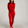 Legging Velours - Red