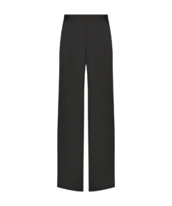 Satin Trousers - Black -Deals Bare Bralettes Store 204746 5 scaled