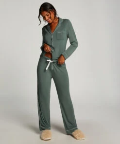 Essential Jersey Pants - Green