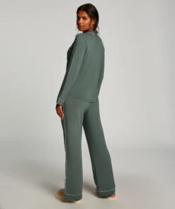 Essential Jersey Pants - Green -Deals Bare Bralettes Store 204829 4